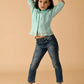 Albion Premium Girls Green Top