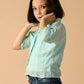 Albion Premium Girls Green Top