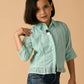 Albion Premium Girls Green Top