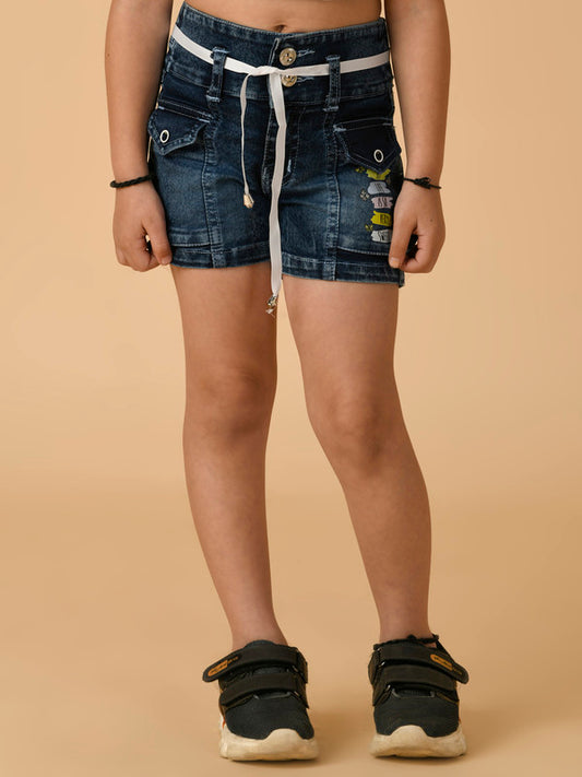 Albion Premium Girls Grey Shorts