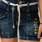 Albion Premium Girls Grey Shorts