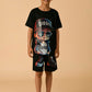 Albion Premium Boys Black Co-ord set