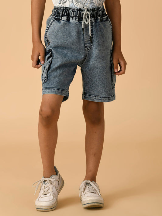 Albion Premium Boys Denem Shorts