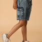 Albion Premium Boys Denem Shorts
