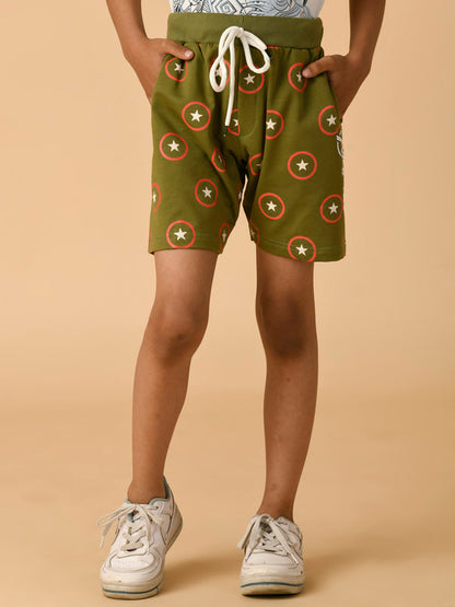 Albion Premium Boys Olive Capris