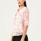 Albion Women Smart Premium Pink Blouson Top