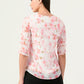 Albion Women Smart Premium Pink Blouson Top