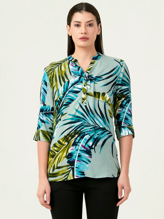 Albion Women Smart Premium Multi1 Blouson Top