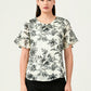 Albion Women Smart Premium White Blouson Top