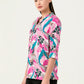 Albion Women Smart Premium Printed Blouson Top