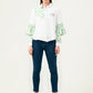 Albion Women Smart Premium Green Casual Shirt