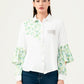 Albion Women Smart Premium Green Casual Shirt