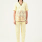 Albion Women Smart Premium Yellow Co-ord set