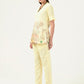 Albion Women Smart Premium Yellow Co-ord set