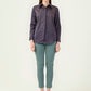 Albion Women Smart Premium Lavender Casual Shirt