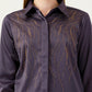 Albion Women Smart Premium Lavender Casual Shirt