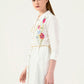 Albion Women Smart Premium Off White Dress