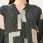 Albion Women Smart Premium Gray Blouson Top