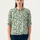 Albion Women Smart Premium Green Blouson Top