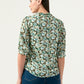 Albion Women Smart Premium Green Blouson Top