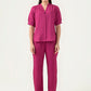 Albion Women Smart Premium Pink Co-ord set