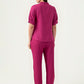 Albion Women Smart Premium Pink Co-ord set