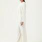 Albion Women Smart Premium White Co-ord set