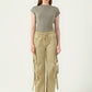 Albion Women Smart Premium Khakhi Casual Jogger