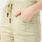 Albion Women Smart Premium Beage Casual Jogger