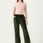 Albion Women Smart Premium Olive Trousers