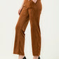 Albion Women Smart Premium Mustard Trousers