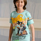 Albion Premium Boys Sturd Studio Mint (Dragonball Z) T-shirt