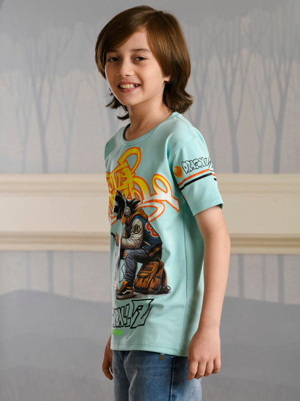 Albion Premium Boys Sturd Studio Mint (Dragonball Z) T-shirt