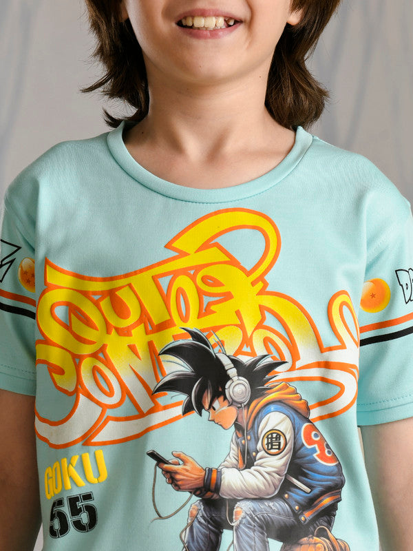 Albion Premium Boys Sturd Studio Mint (Dragonball Z) T-shirt