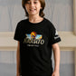 Albion Premium Boys Bambini Black (Naruto) T-shirt