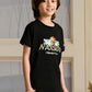 Albion Premium Boys Bambini Black (Naruto) T-shirt