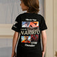 Albion Premium Boys Bambini Black (Naruto) T-shirt