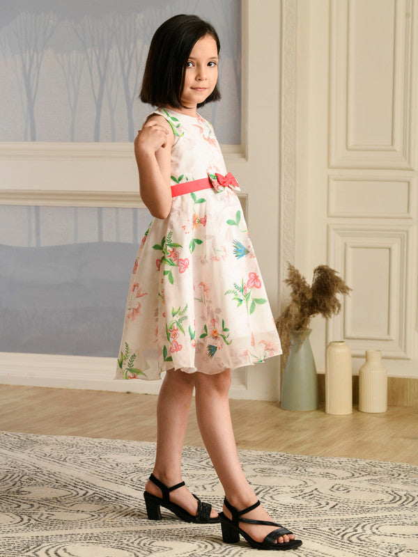Albion Premium Girls Napoleon Light Pink Frock