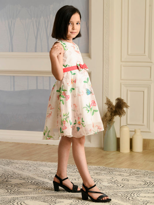 Albion Premium Girls Napoleon Light Pink Frock