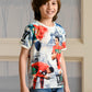 Albion Premium Boys Napoleon Printed (Cristiano Ronaldo) T-shirt