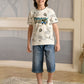 Albion Premium Boys Adams Apple White T-shirt