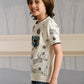 Albion Premium Boys Adams Apple White T-shirt