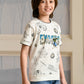 Albion Premium Boys Adams Apple White T-shirt