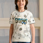 Albion Premium Boys Adams Apple White T-shirt