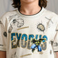 Albion Premium Boys Adams Apple White T-shirt