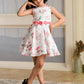 Albion Premium Girls Napoleon White Frock