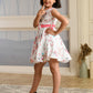 Albion Premium Girls Napoleon White Frock