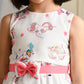 Albion Premium Girls Napoleon White Frock