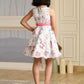 Albion Premium Girls Napoleon White Frock