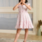 Albion Premium Girls Archana Pink Frock